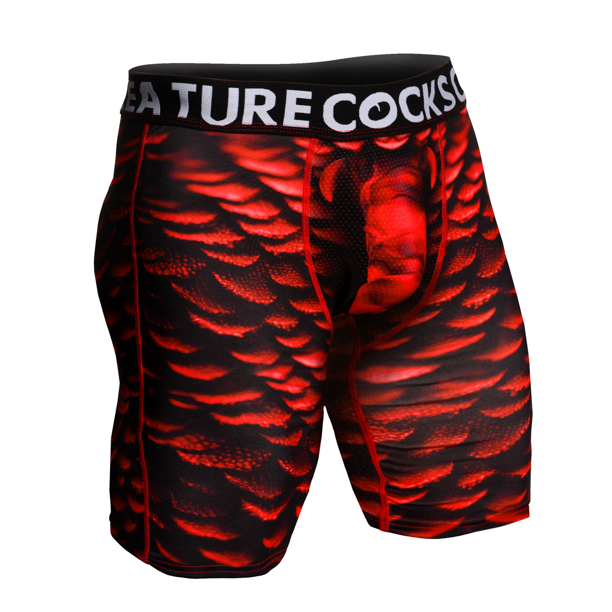Creature Wear Horny Devil Demon Boxer Shorts - X-Large