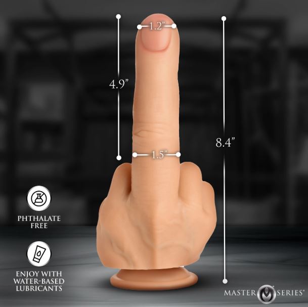 The Finger Silicone Dildo