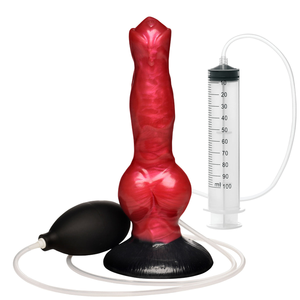 Hell Hound Squirting Silicone Dildo