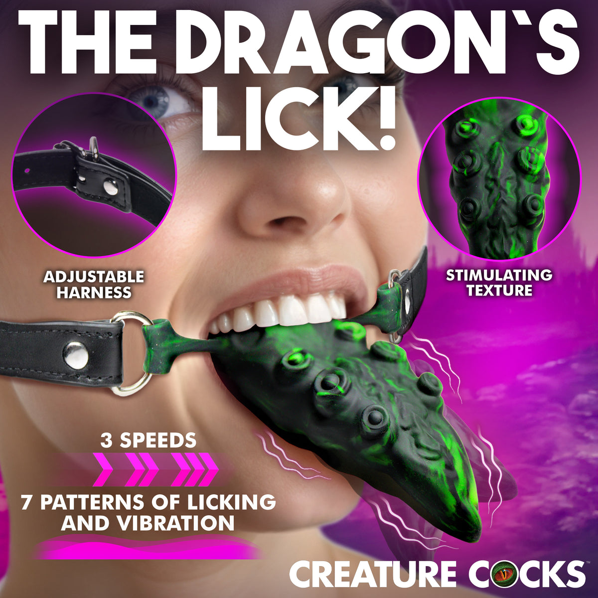 Dragon's Lick Vibrating Oral Enhancer