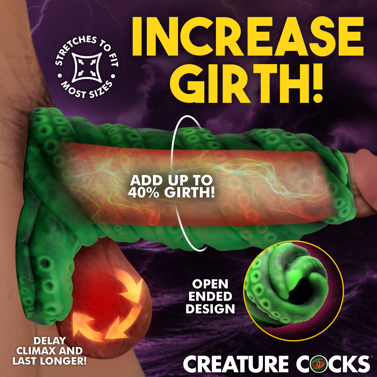 Tenta Girth Silicone Penis Enhancer