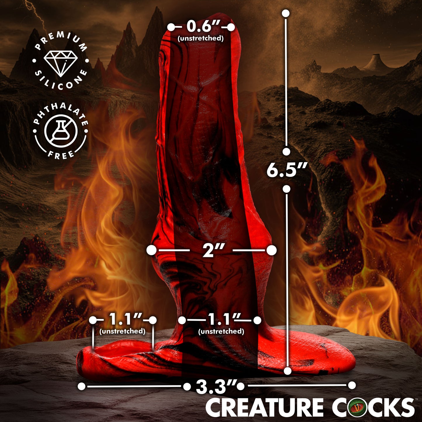 Hell Hound Silicone Penis Enhancer