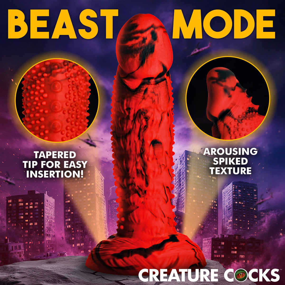 Gojira Silicone Dildo