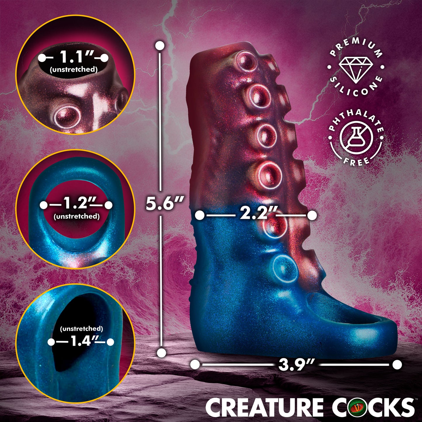 Tentagirth Tentacle Silicone Penis Enhancer