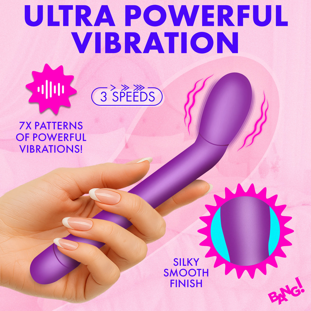 Slim G-Spot Vibrator - Purple