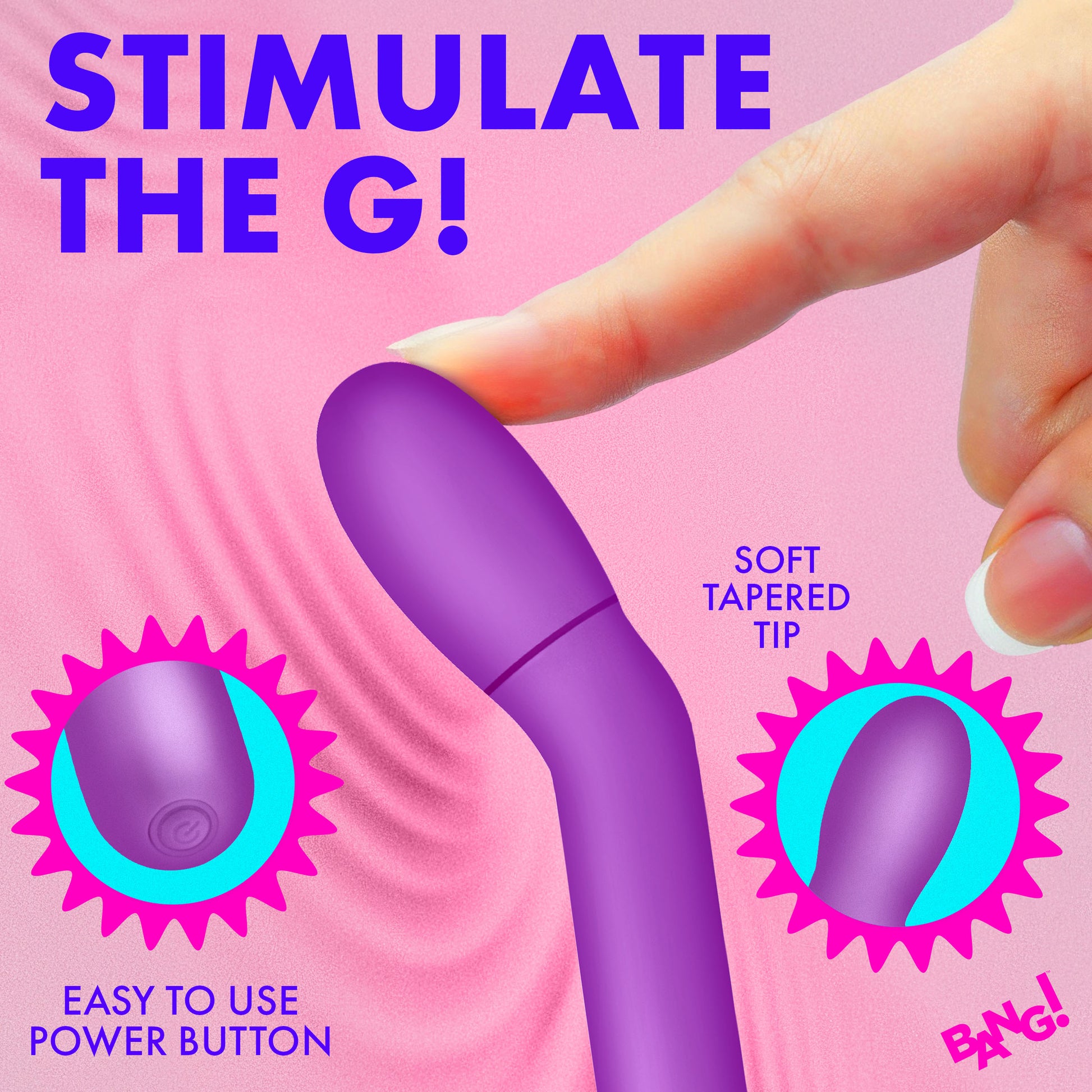 Slim G-Spot Vibrator - Purple