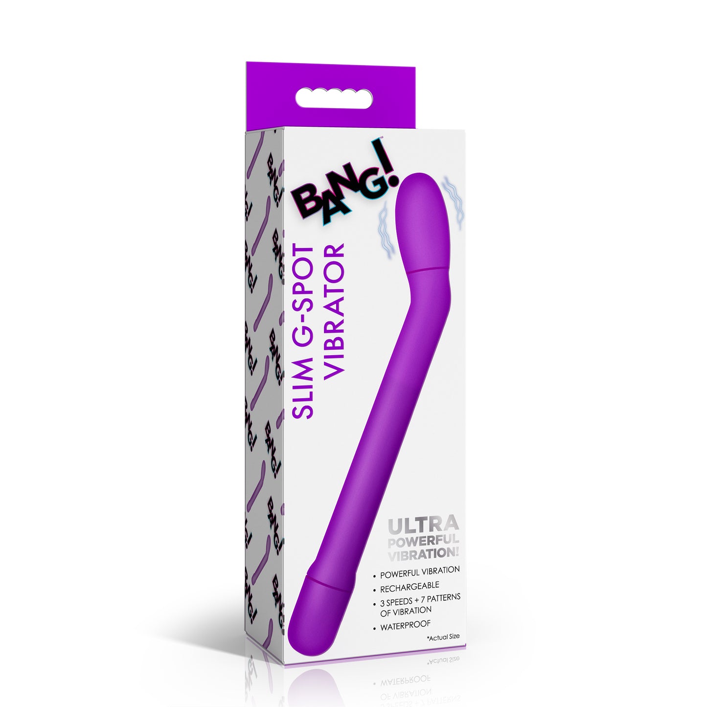 Slim G-Spot Vibrator - Purple