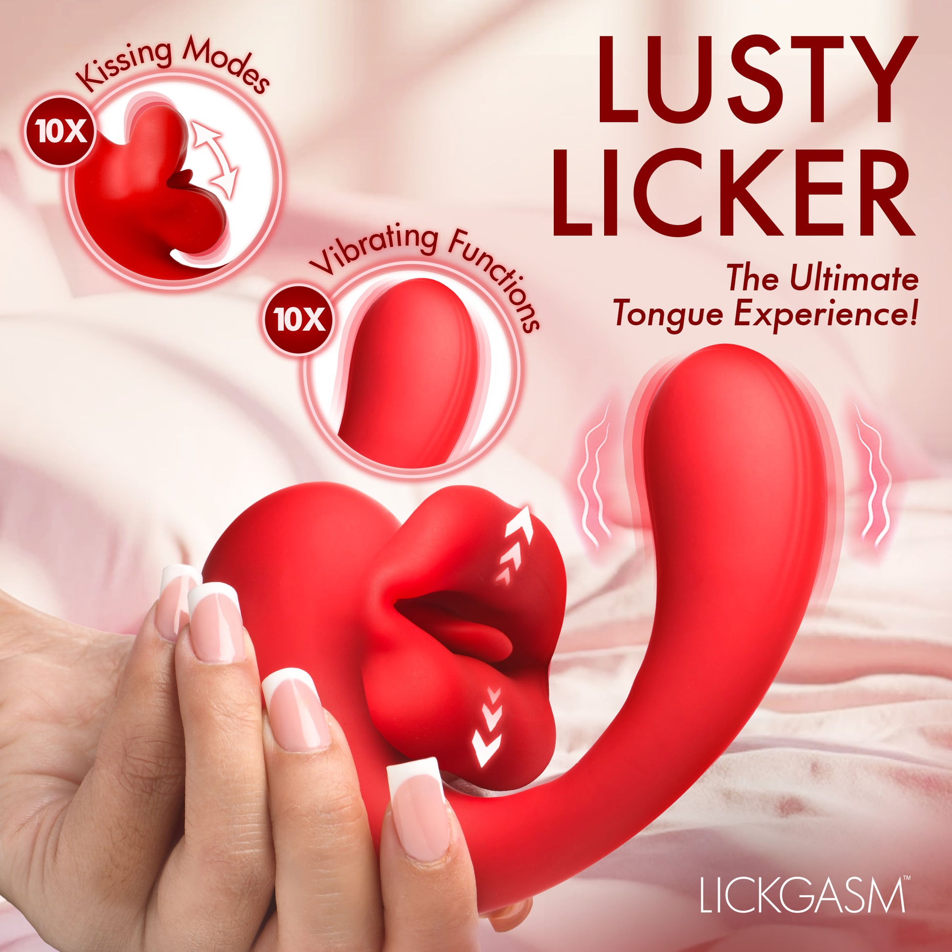G-Kiss Kissing G-Spot Silicone Vibrator