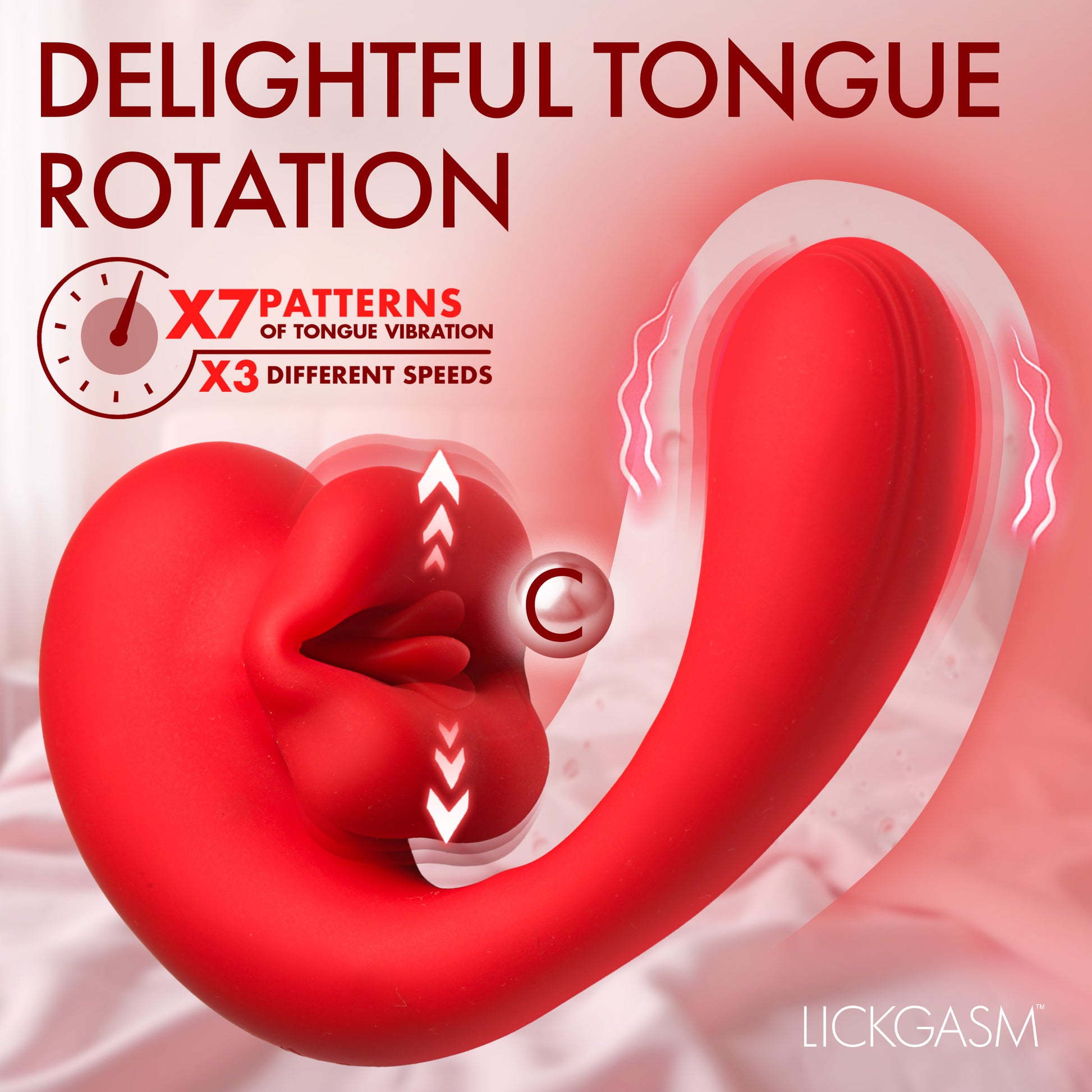 G-Kiss Kissing G-Spot Silicone Vibrator