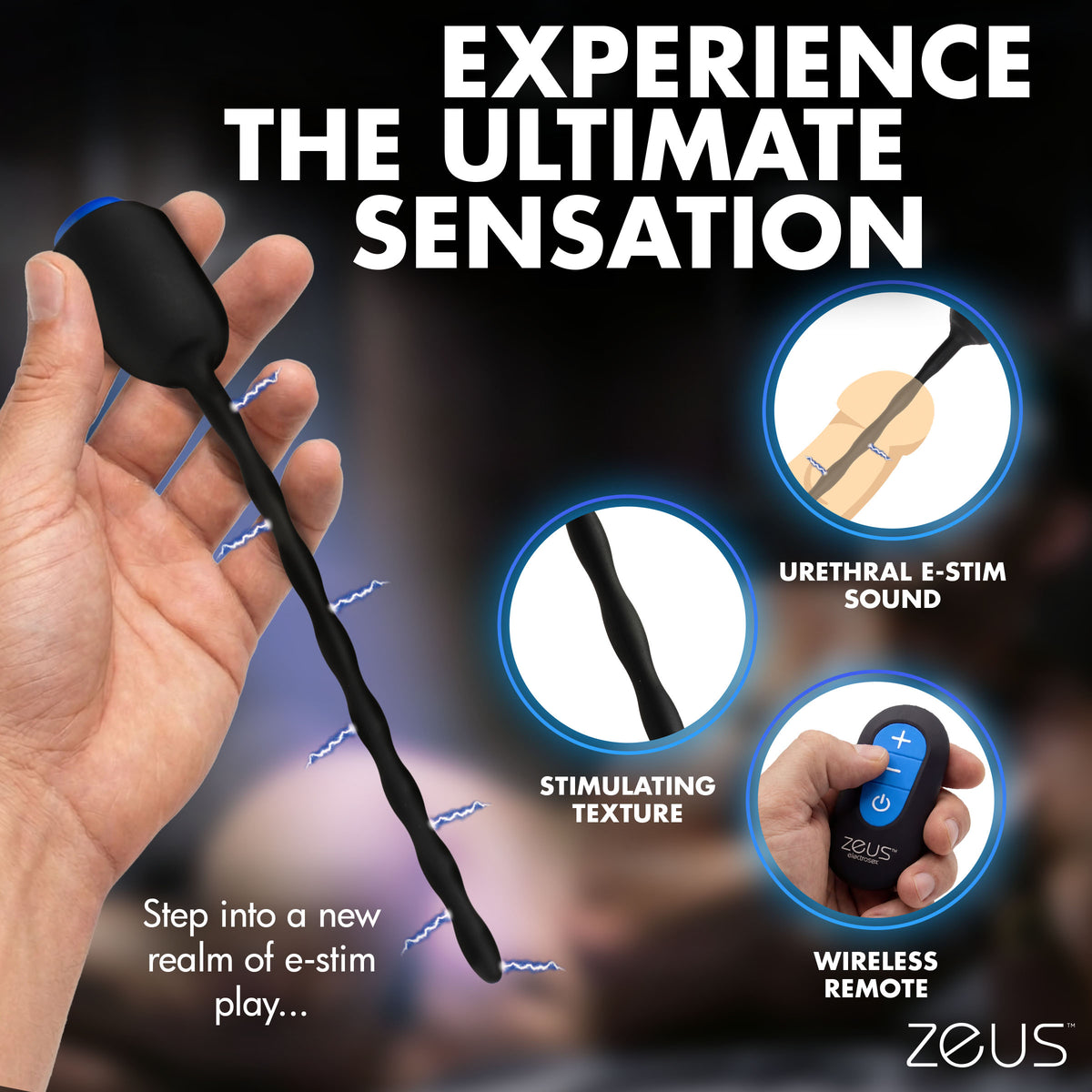 Inflatable Anal Plug and Urethral Sound E-Stim Kit