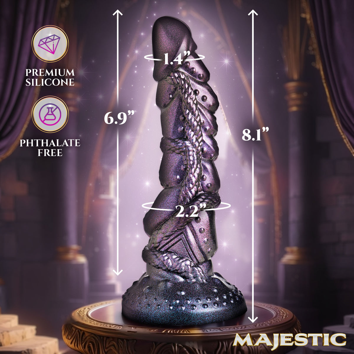Ilias Elf Silicone Dildo