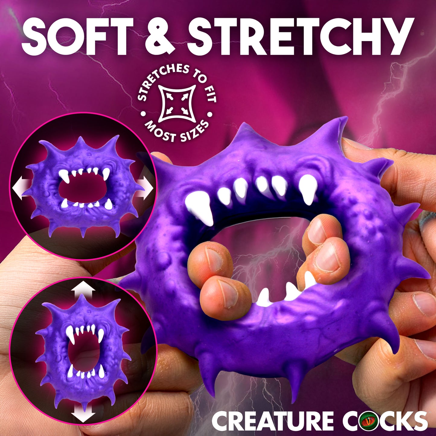 Constrictor Silicone Cock Ring