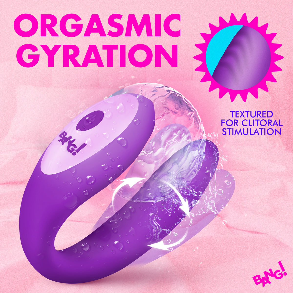 Gyrating G-Spot Vibrator - Purple
