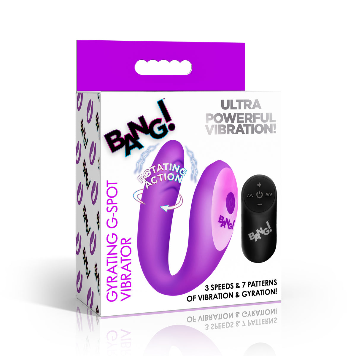 Gyrating G-Spot Vibrator - Purple