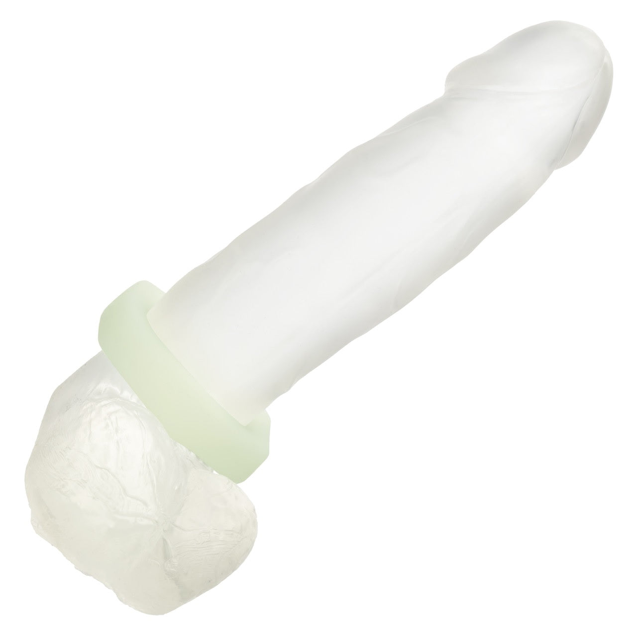 Alpha Liquid Silicone Glow In The Dark Prolong Sexagon Ring