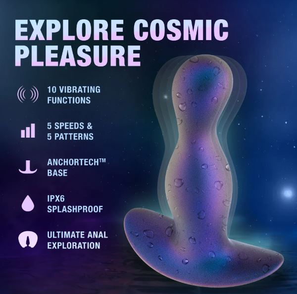 Anal Adventures Matrix Odyssey Prostate Stimulator Space Age Blue