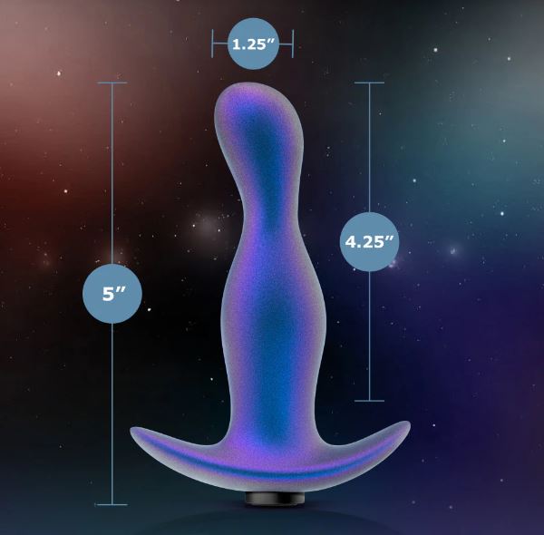 Anal Adventures Matrix Odyssey Prostate Stimulator Space Age Blue