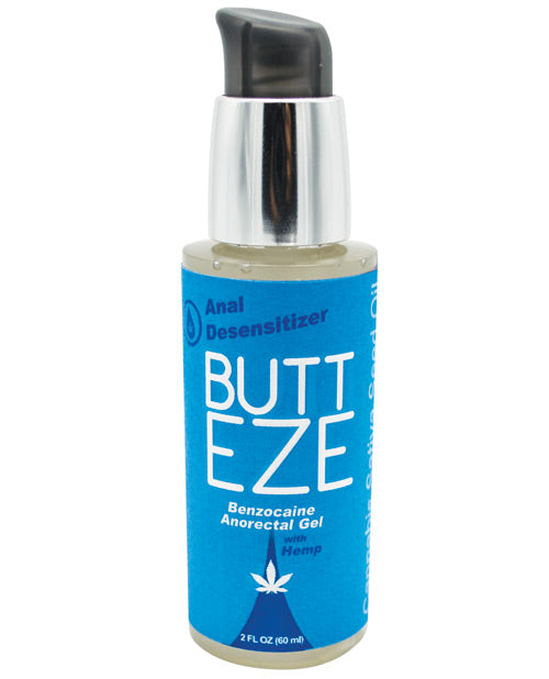 Butt Eze Anal Gel Desensitizer with Hemp Seed Oil 2oz