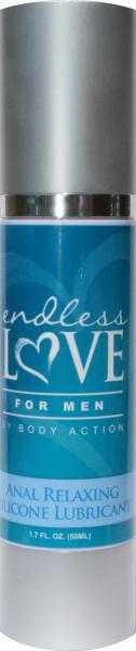 Endless Love For Men Anal Relaxing Silicone Lube 1.7oz