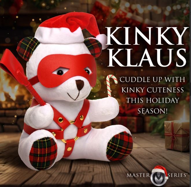 Holiday Bondage Bear - White