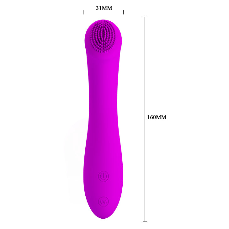 Pretty Love Len Rechargeable Wand 30 Function Purple