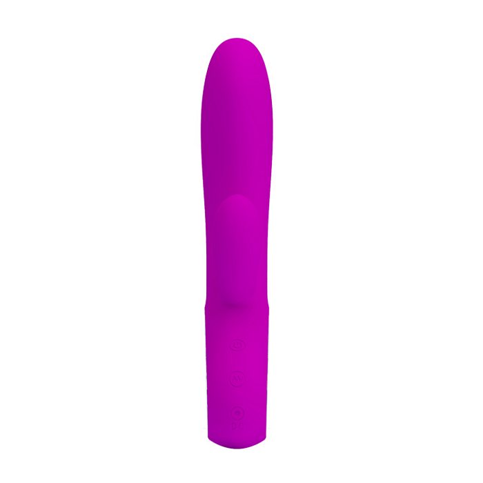 Pretty Love Conrad Rabbit Vibrator with Handle 12 Functions Fuchsia