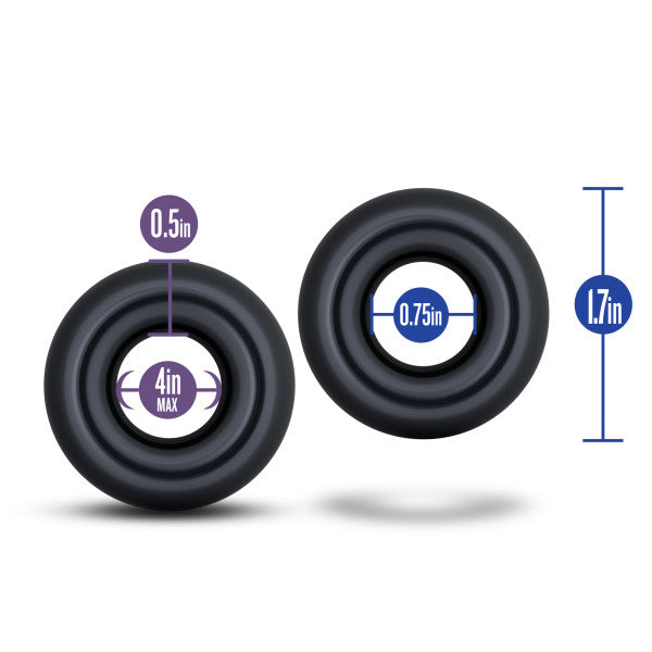 Performance 10 Function Double Mega Bull Ring Black
