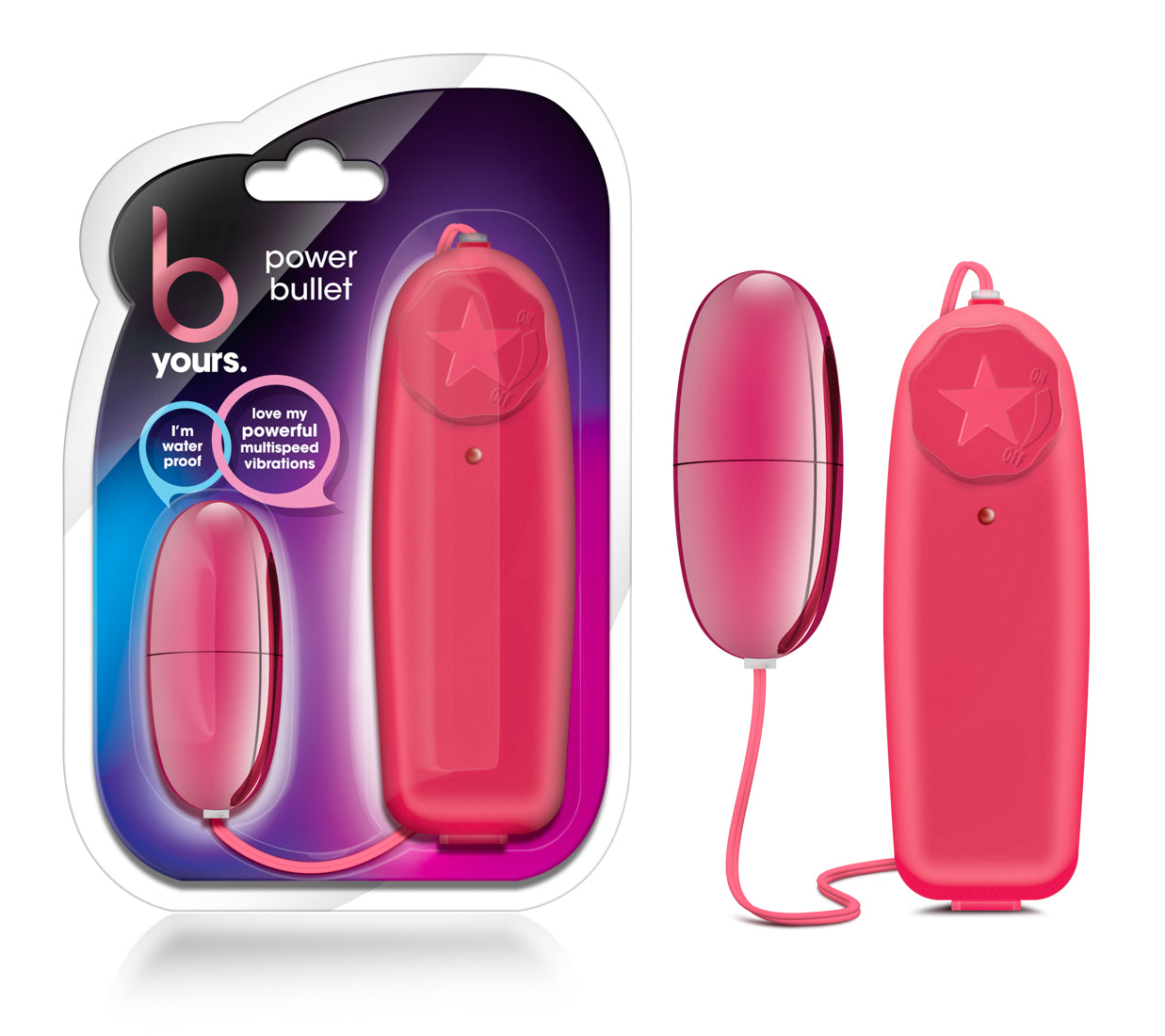 Blush B Yours Power Bullet - Cerise