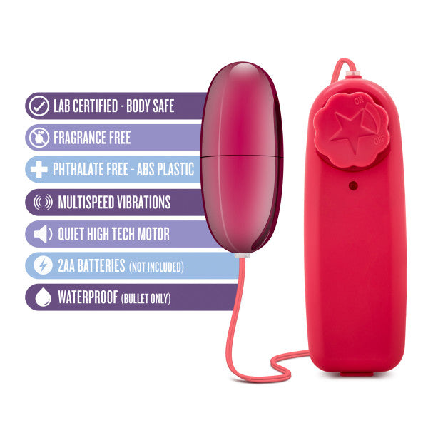 Blush B Yours Power Bullet - Cerise