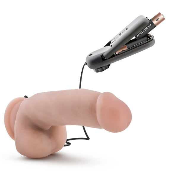 Loverboy - The Quarterback - 7 Inch Vibrating Realistic Cock - Vanilla