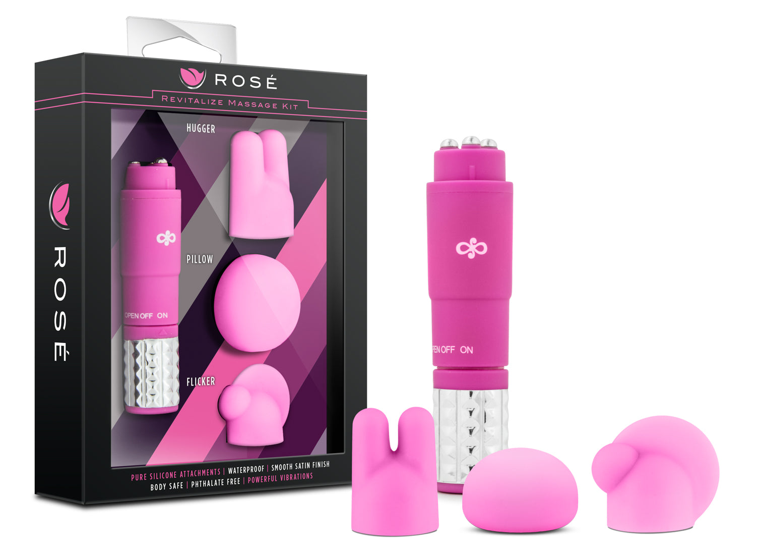Blush Rose Revitalize Massage Kit - Pink