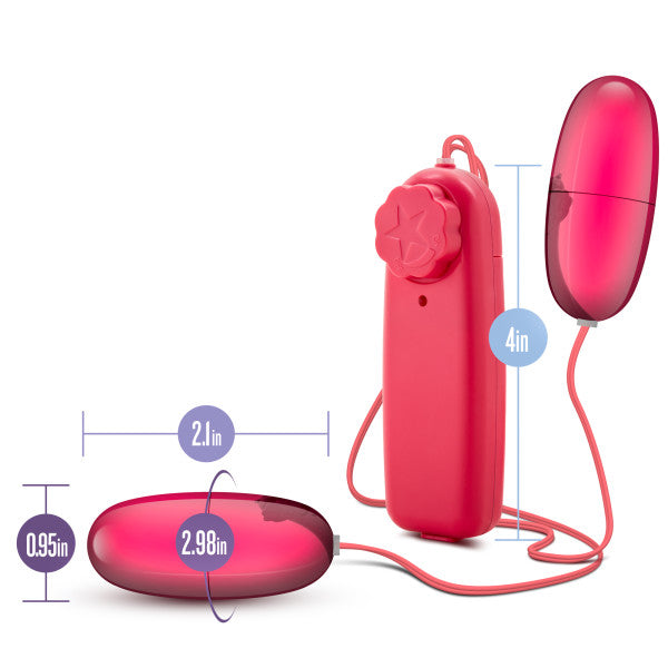 Blush B Yours Double Pop Eggs - Cerise