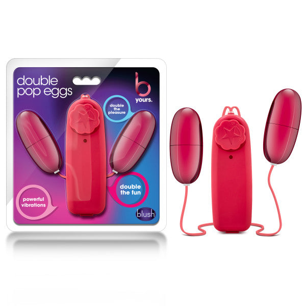 Blush B Yours Double Pop Eggs - Cerise