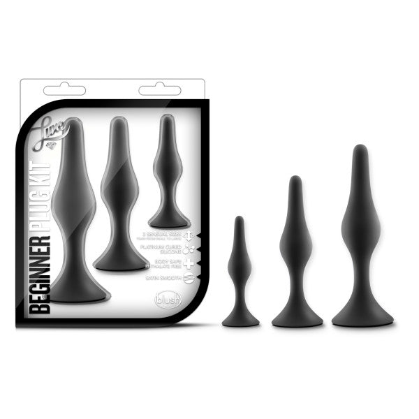 Blush Luxe Beginner Plug Kit - Black