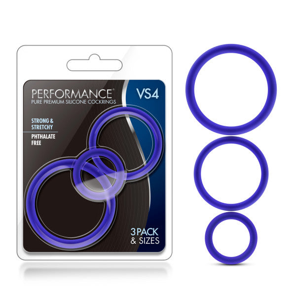 Performance Vs4 Cockring Set Indigo