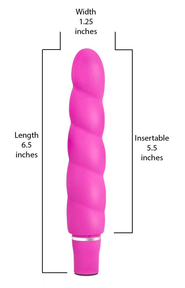 Blush Luxe Anastasia Silicone Vibrator - Pink