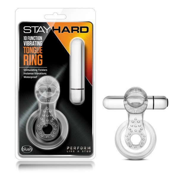 Stay Hard Vibrating Tongue Ring