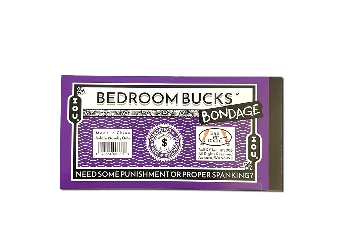 Bedroom Bondage Bucks