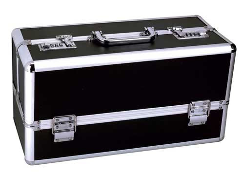 Large Lockable Vibrator Case - Black