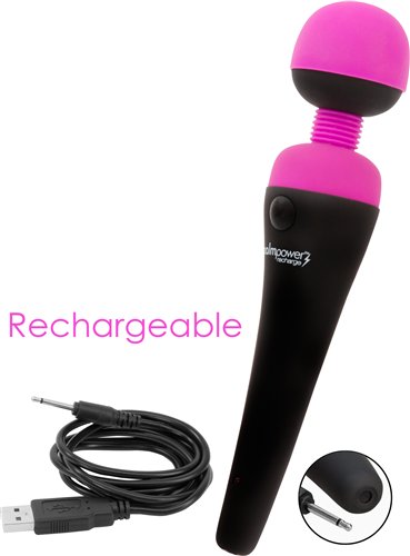 Palm Power Waterproof Rechargeable Massager