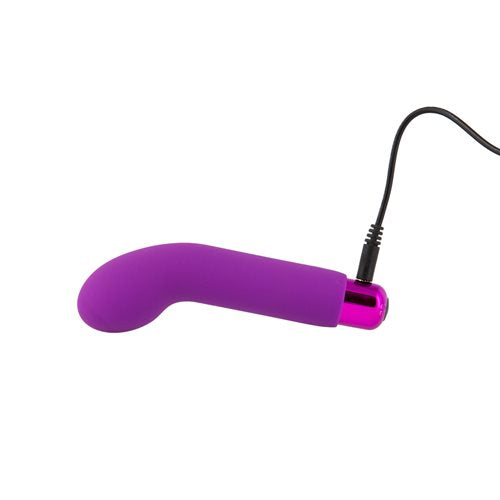 Sara's Spot Rechargeable Bullet With Removable G-spot Sleeve Purple