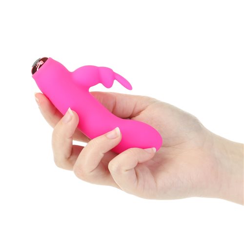 Alices Bunny Rechargeable Bullet With Removable Rabbit Sleeve Pink