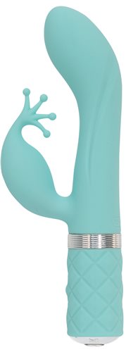 Pillow Talk Kinky Dual Massager Teal