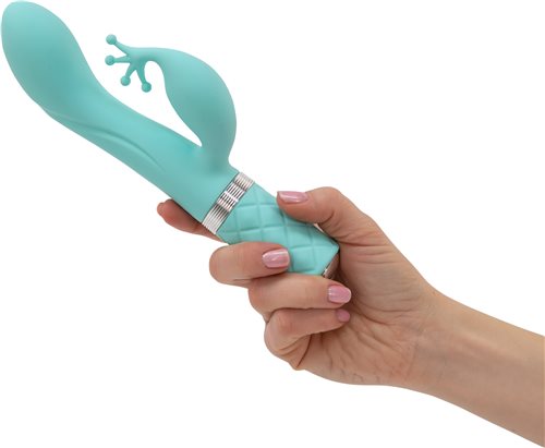 Pillow Talk Kinky Dual Massager Teal