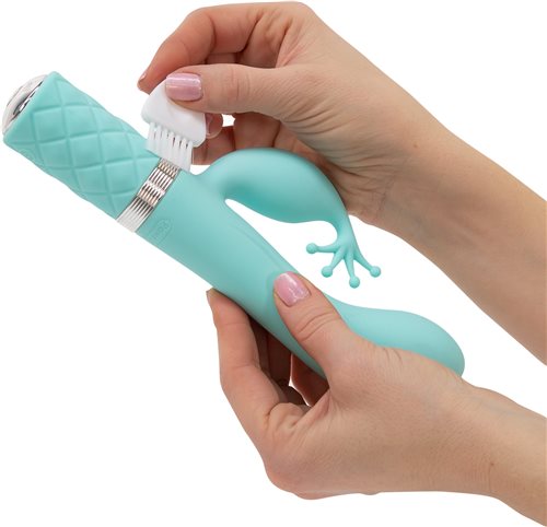 Pillow Talk Kinky Dual Massager Teal