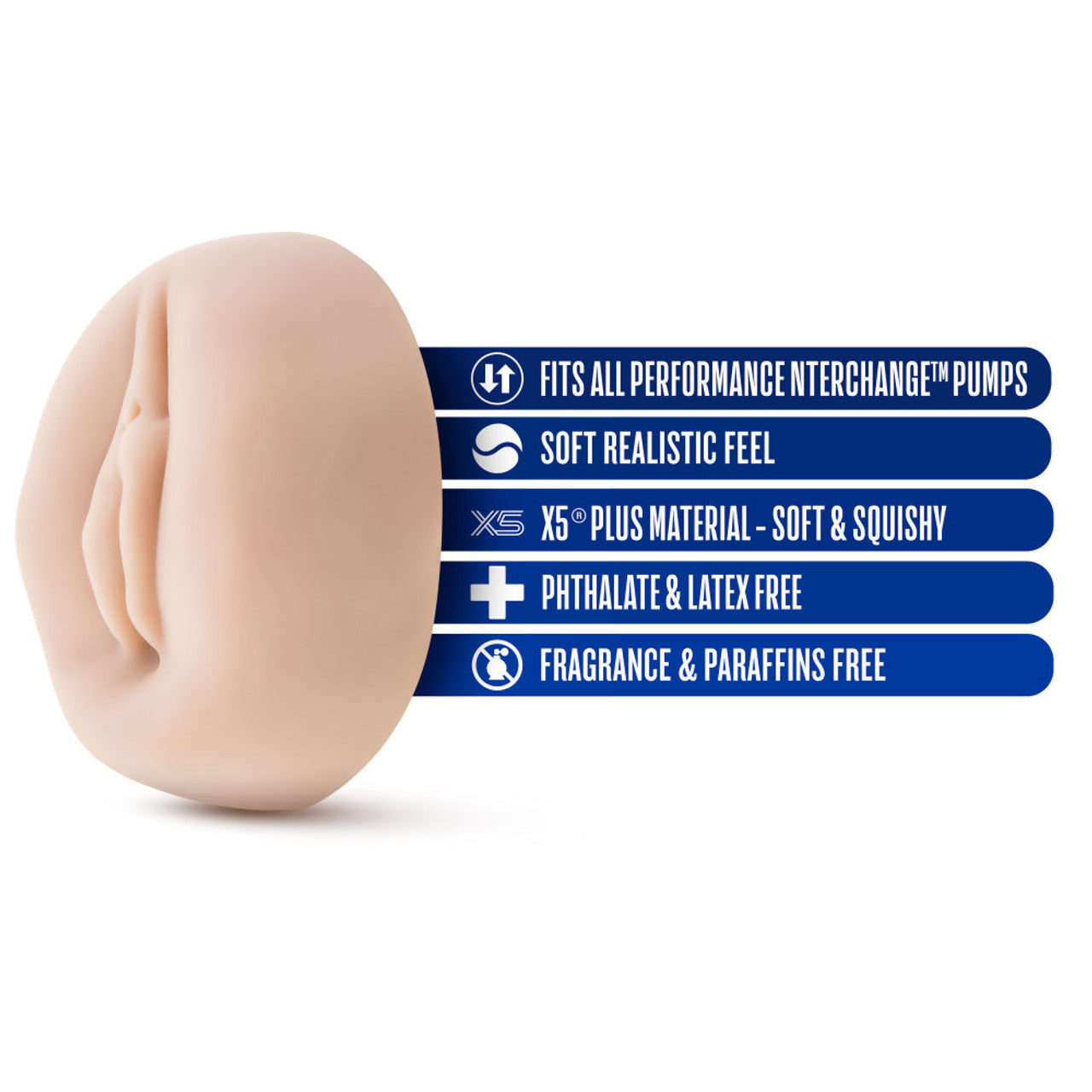 Performance - Universal Pump Sleeve - Vagina - Beige