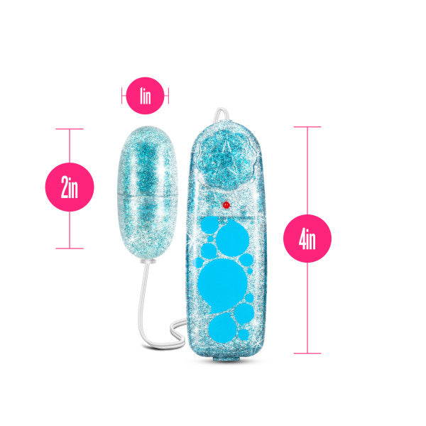 B Yours - Glitter Power Bullet - Blue