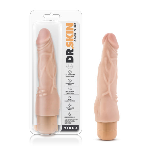 Dr Skin Cock Vibe 04 Beige