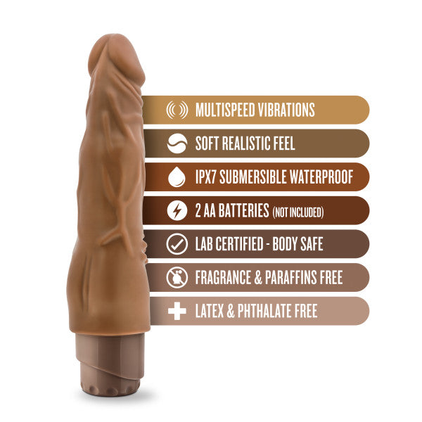 Dr Skin Cock Vibe 4 Realistic Vibrating Dildo
