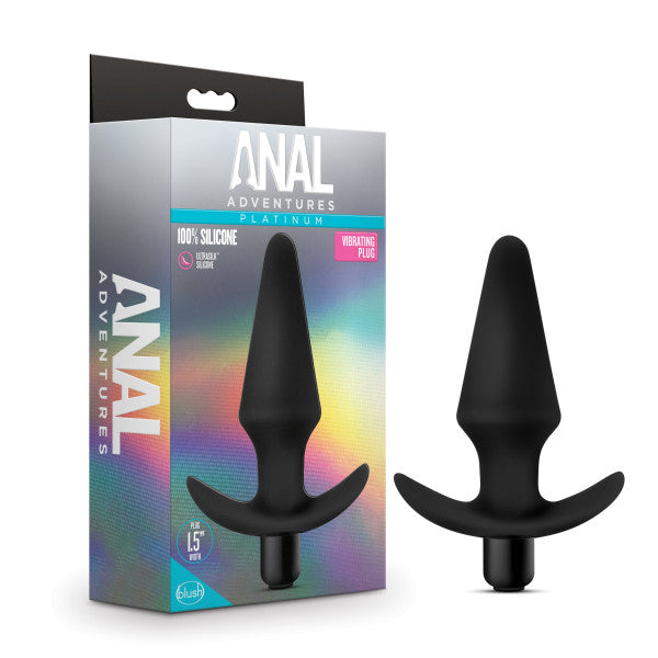 Anal Adv Platinum Silicone Vibe Plug